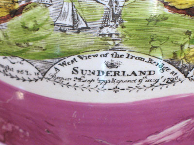 Accessories<br>Accessories Archives<br>SOLD   A Sunderland Lustre Documentary Jug