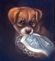 PASTEL OF A PUPPY