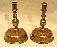 SOLD Pair of Spanish Candlesticks