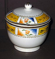 SOLD  An Early 19th Century Sugar Bowl & Cover