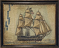 19th Century Woollie of a Three Masted Barque